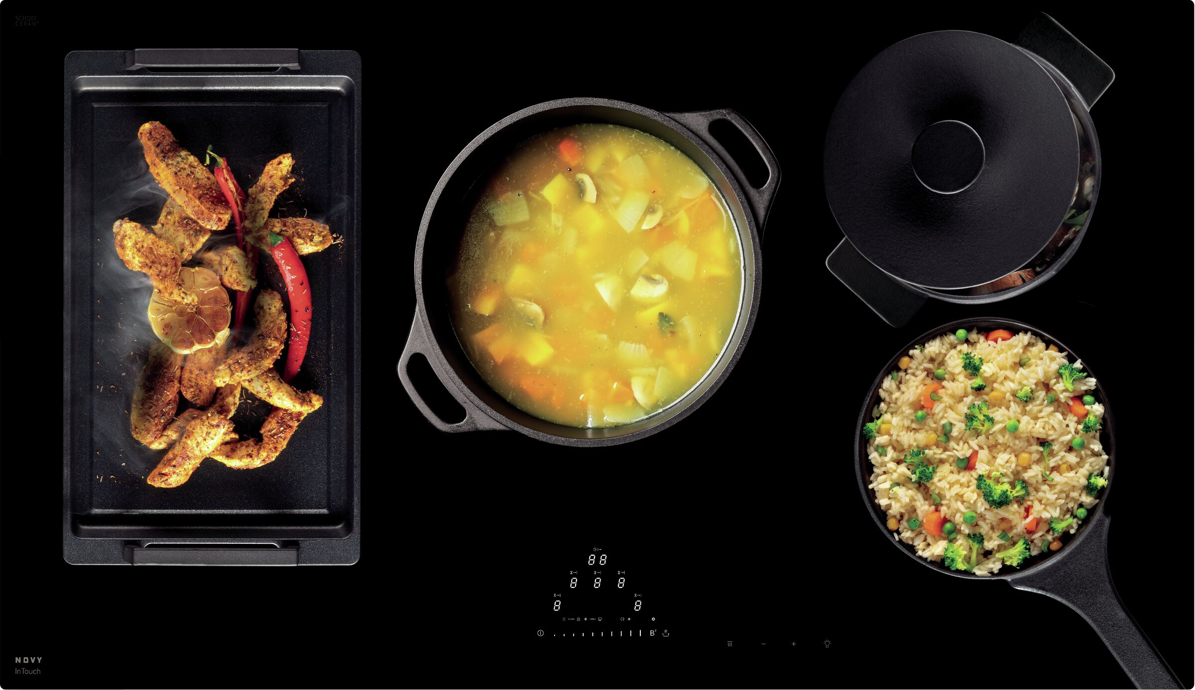 1778 Inducción Novy Pro 88 cm